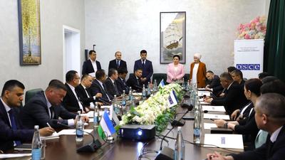 Training for judges in Navoi, Uzbekistan